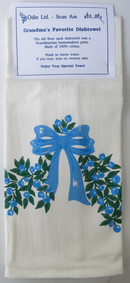 Grandma's Favorite Dishtowel - Bilberry Garland