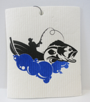 Fishing Swedish Dishcloth