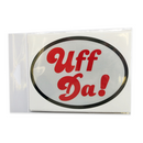 Oval Decal - Uff Da