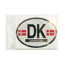 Oval Decal - Denmark