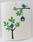 Birdhouse Swedish Dishcloth