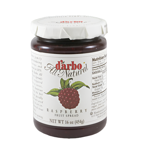 D'arbo Raspberry Fruit Spread