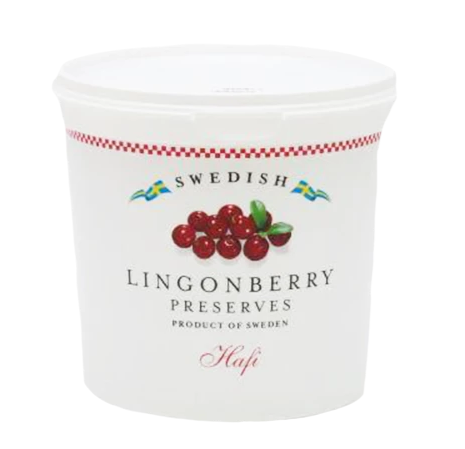 Hafi Lingonberry Preserve, 3.3 lbs