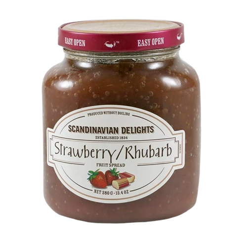 Scandinavian Delights Strawberry/Rhubarb Spread