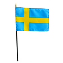 Swedish Mini Flag - 4x6"