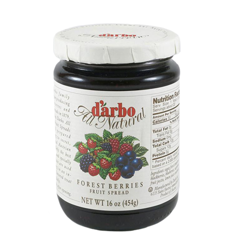D'arbo Mixed Berries Fruit Spread