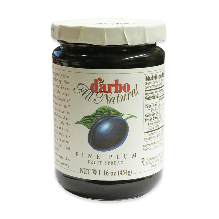 D'arbo Fine Plum Fruit Spread