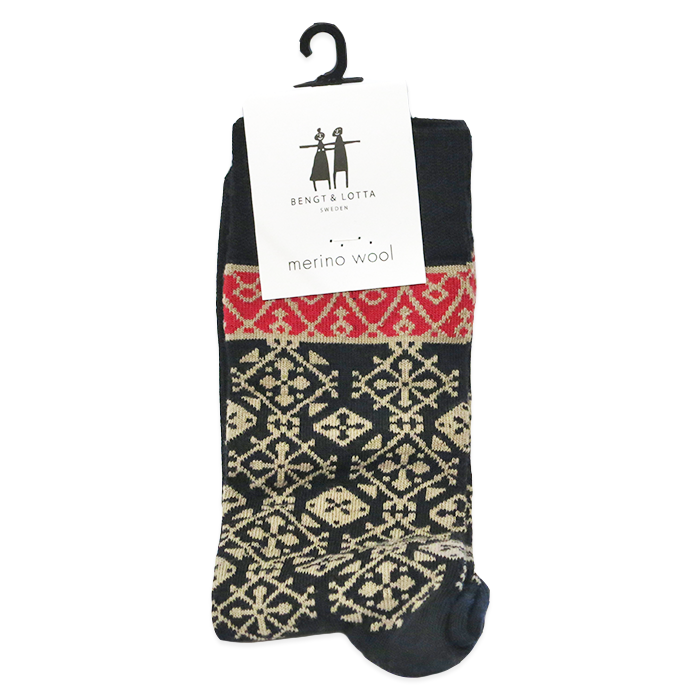 B&L Socks "Fjällnäs Black"