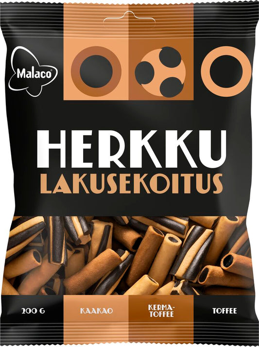 Malaco Chocolate Licorice Logs