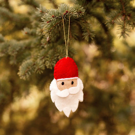 Felt Santa Claus Ornament