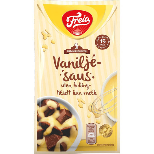 Freia Vanilje Saus, Instant Vanilla Sauce Mix