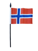 Norwegian Mini Flag - 4"x6"