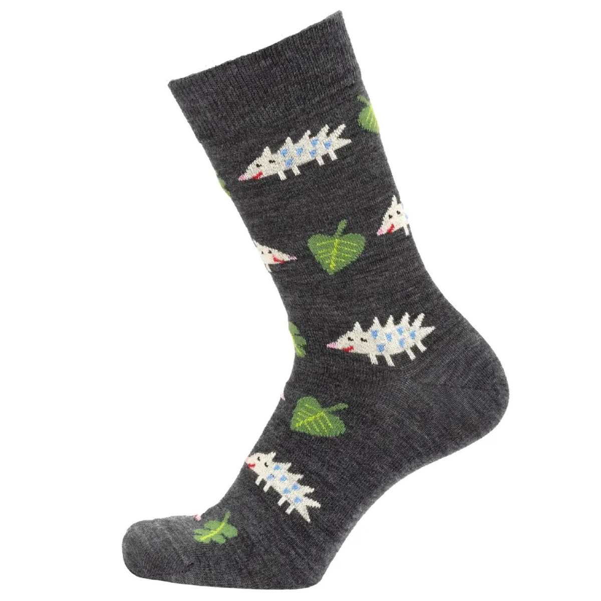Bengt & Lotta Socks- "Hedgehog, Grey"