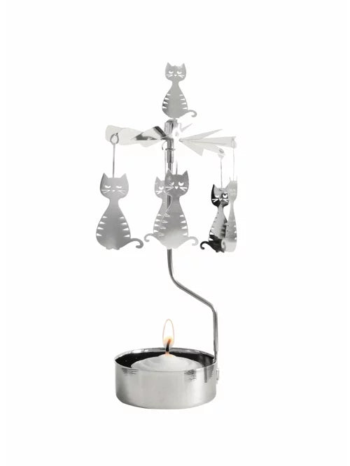 Rotary Candle - Dodgy Cat