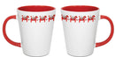 Red Dala Horse Latte Mug