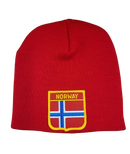 Knit Cap - Norway, Shield Patch