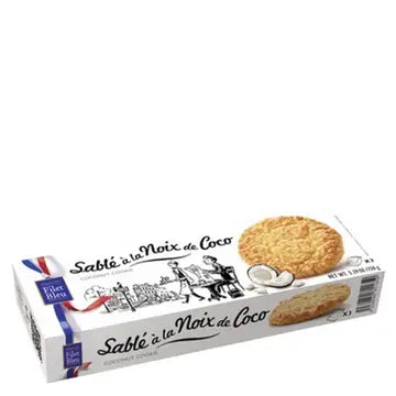 Filet Bleu Coconut Cookies