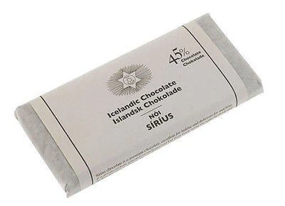 Noi Sirius Icelandic Chocolate, Semi-Sweet 45%