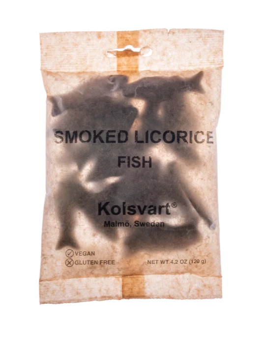 Salty Smoked Licorice Fish