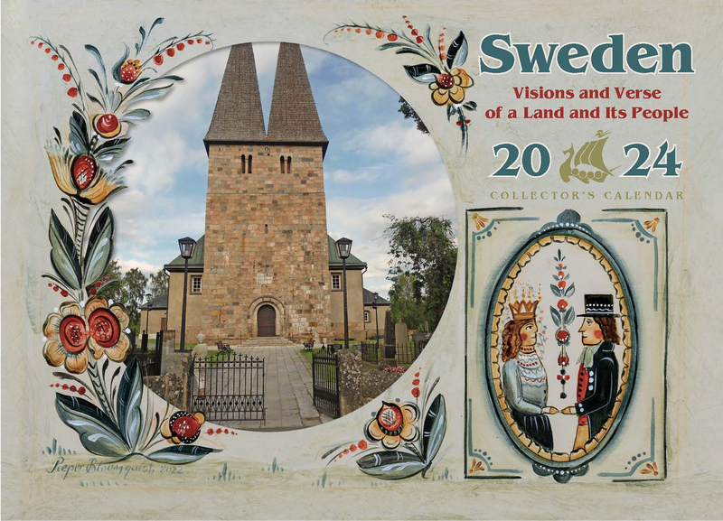 Sweden - Visions and Verse of a Land and Its People, 2024 Collector's Calendar