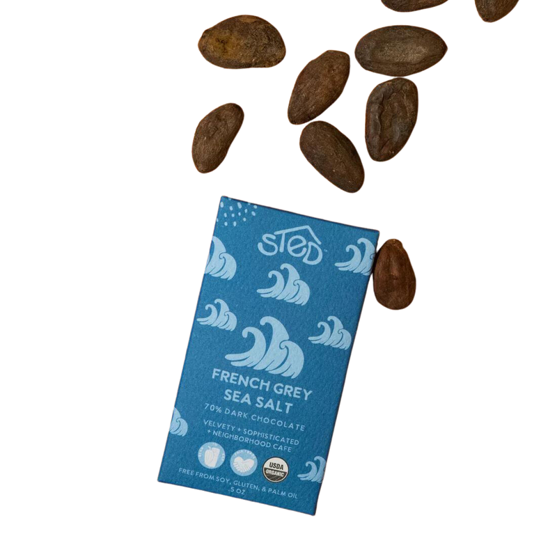 French Grey Sea Salt 70% Dark Chocolate