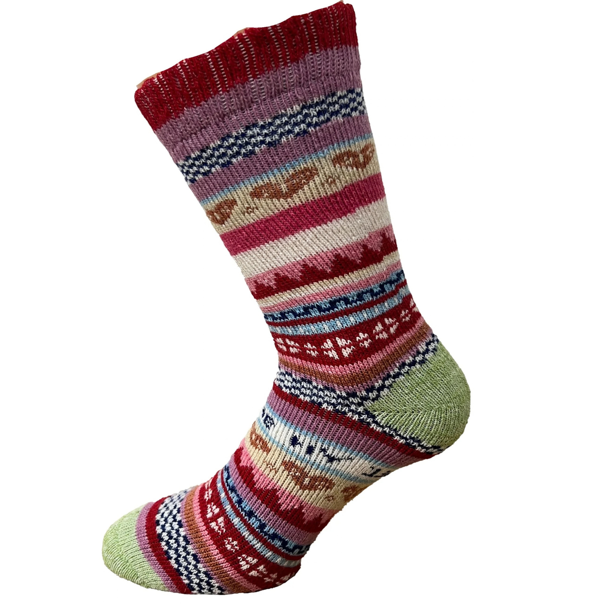 Cai Socks "Sanna, Red"
