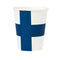 Finnish Flag Paper Cup
