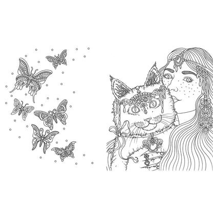 Jewelry Box Coloring Book