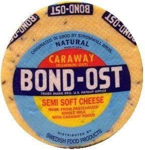 Bondost Cheese, with Caraway