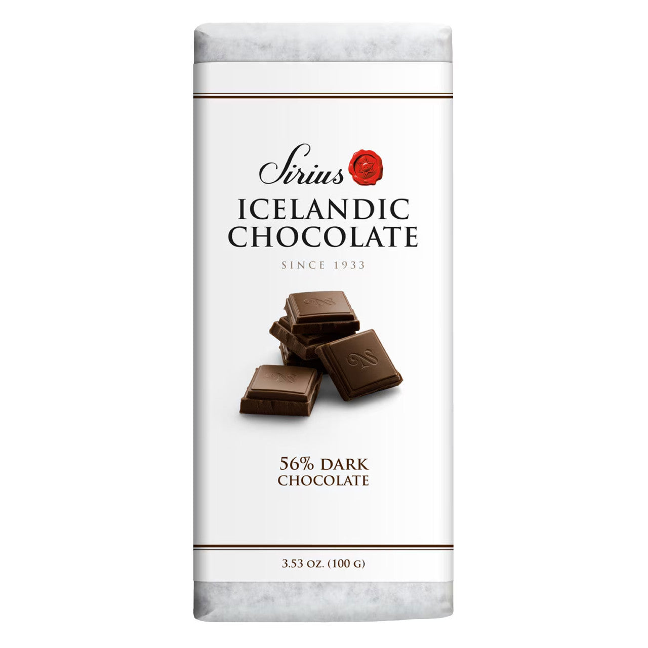 Noi Sirius Icelandic Chocolate, 56% Bittersweet