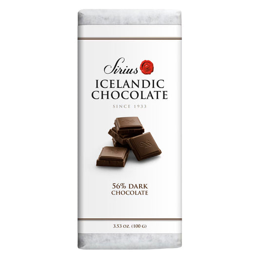 Noi Sirius Icelandic Chocolate, 56% Bittersweet