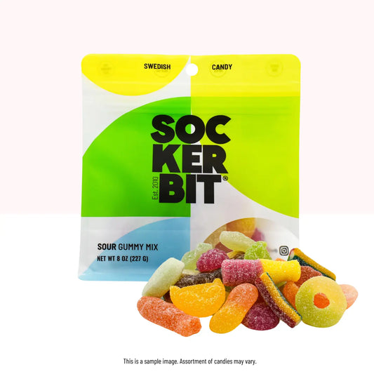 Sockerbit Sour Swedish Candy Mix