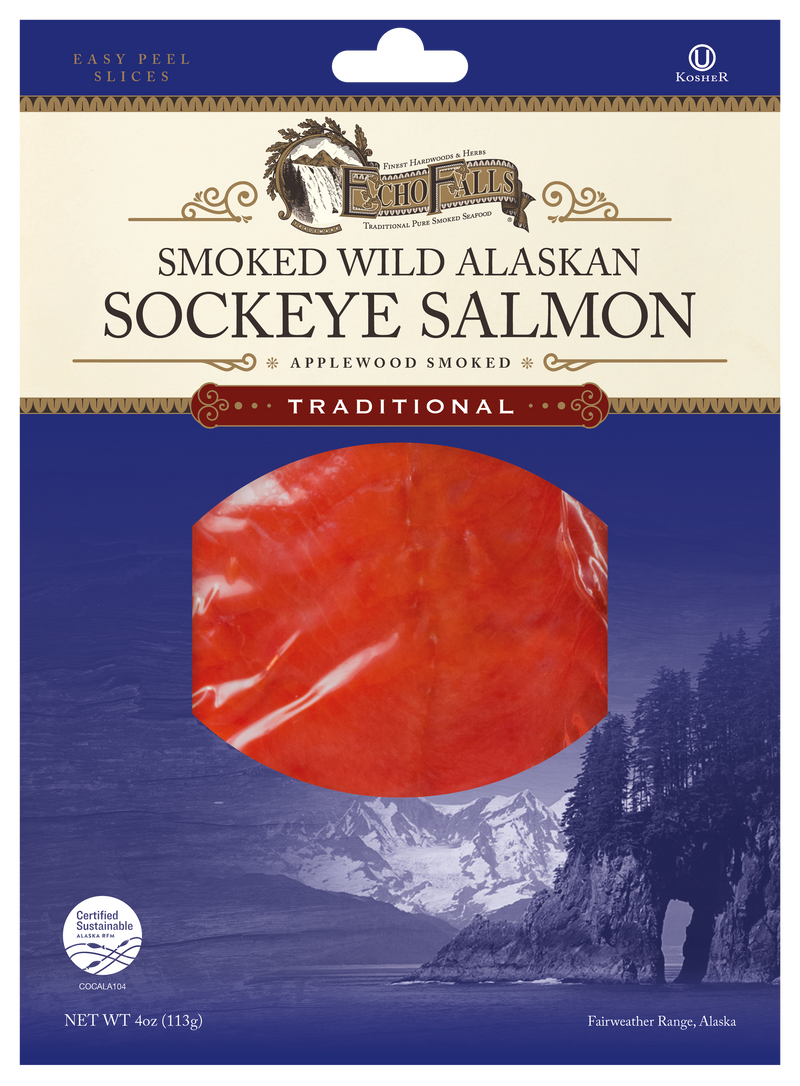 Smoked Wild Alaskan Salmon - Traditional