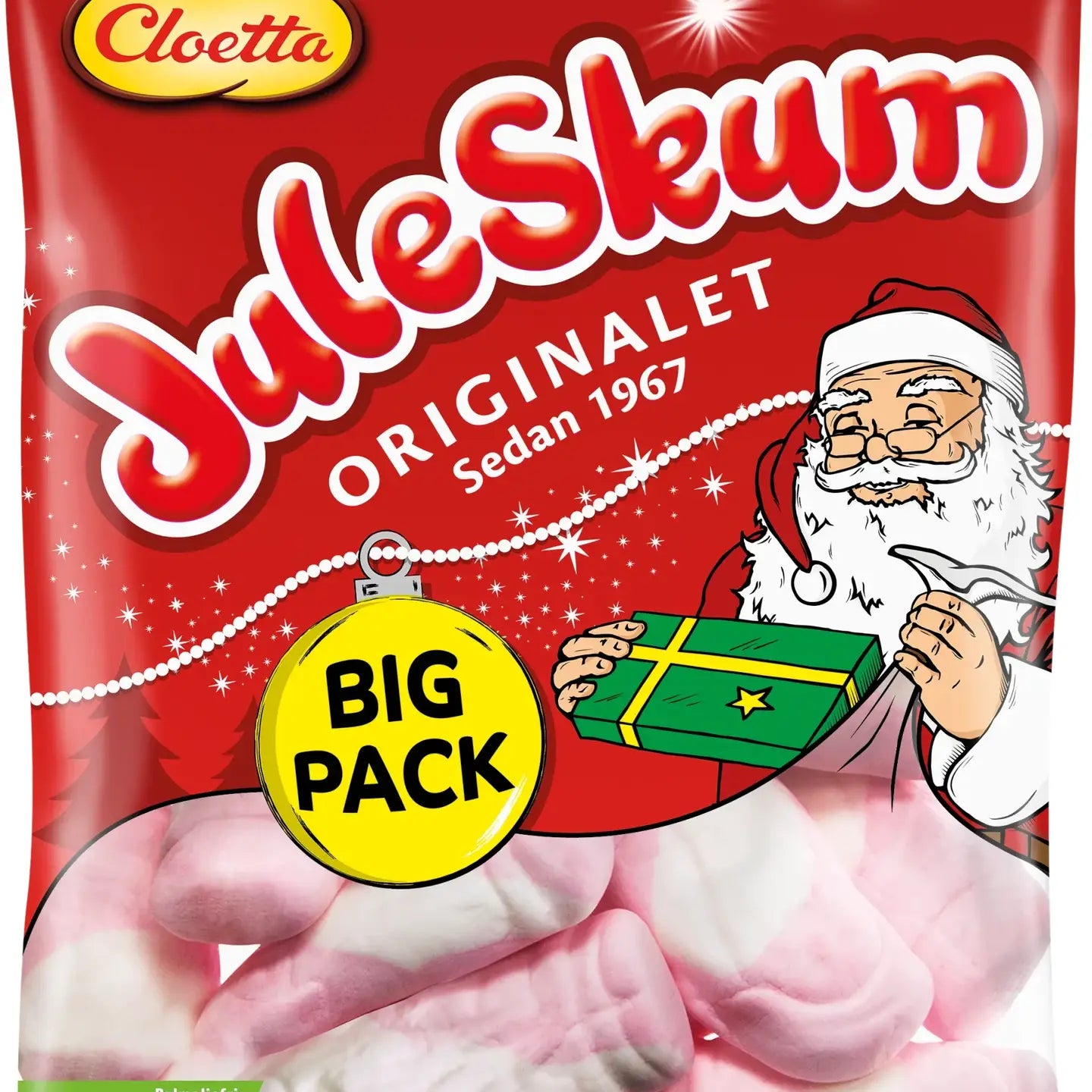 Cloetta Swedish Juleskum Santas