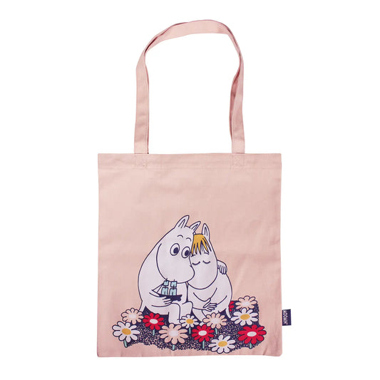 Moomin Hug Pink Tote Bag
