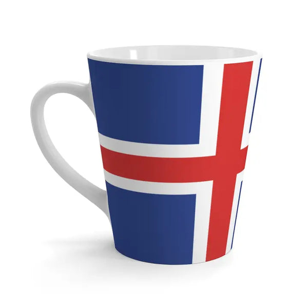 Iceland Flag Latte Mug