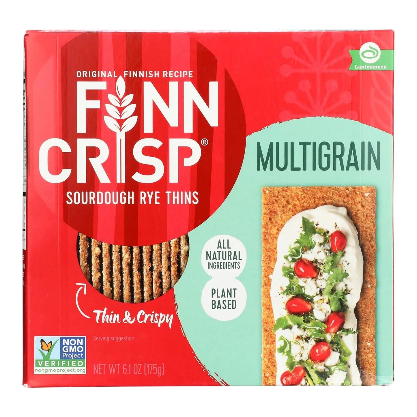 Thin Crispbread, MultiGrain w/ Sourdough Rye (6.2oz)