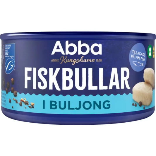 Abba Fiskbullar i Buljong 375g
