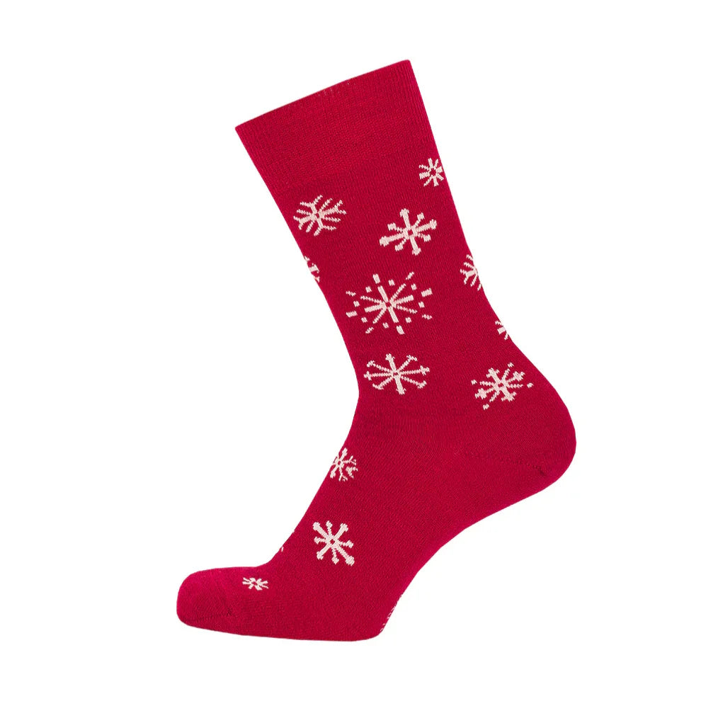 Bengt & Lotta Socks - Snowstar, Red