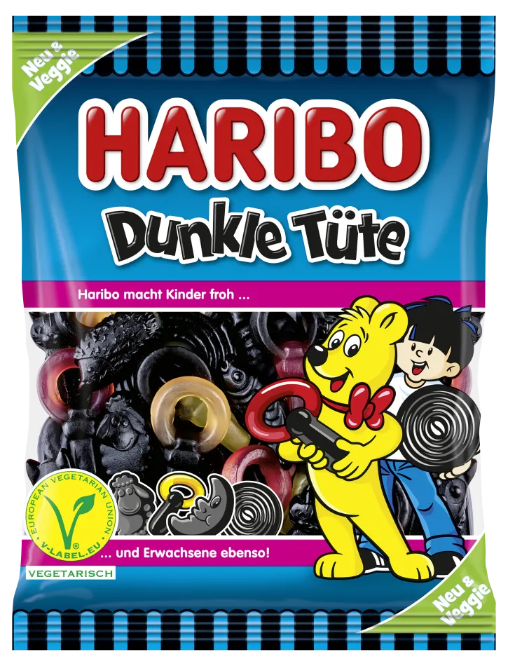 Dunkle Tüte