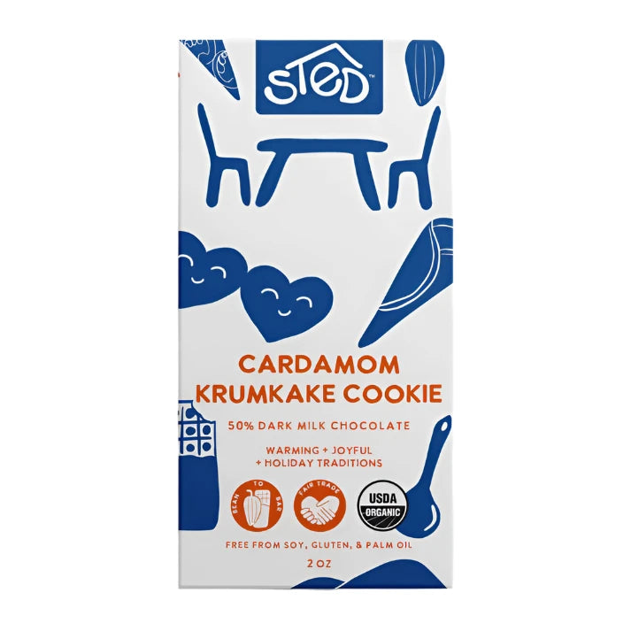 Cardamom Krumkake Cookie Chocolate