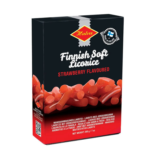 Halva Finnish Soft Licorice, Strawberry