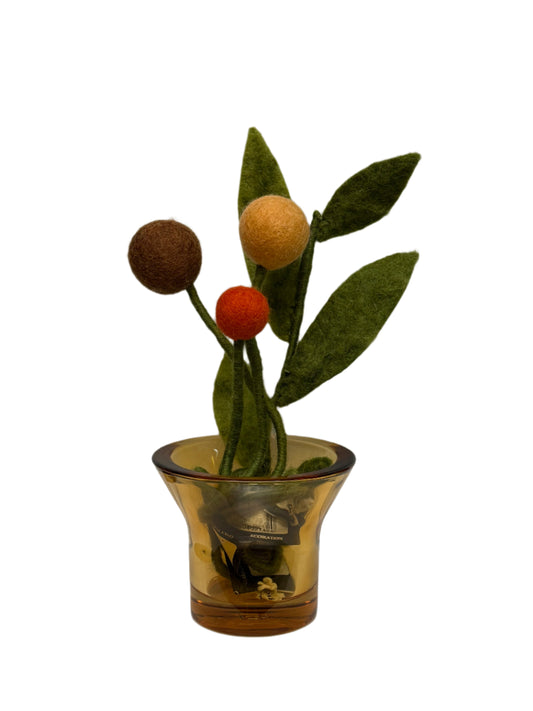 Orange Bouquet with Vase