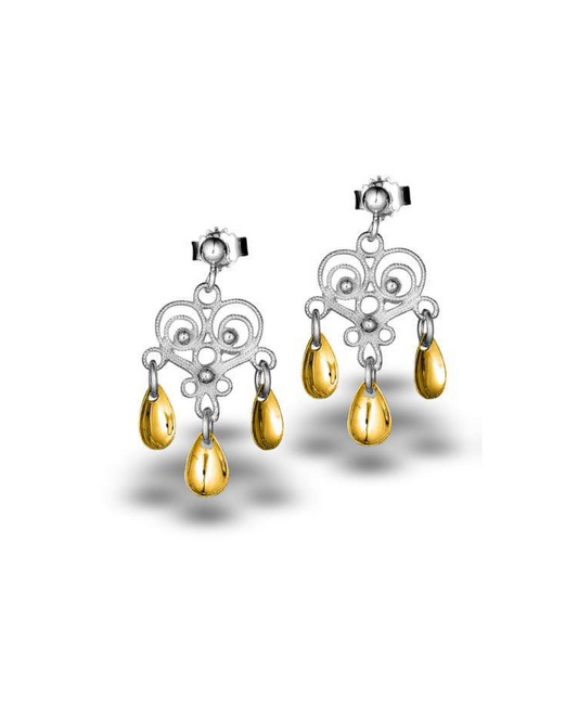 Sølje Heart Earrings by Hasla