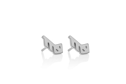 Alrun Love/Ást Runic Stud Earrings