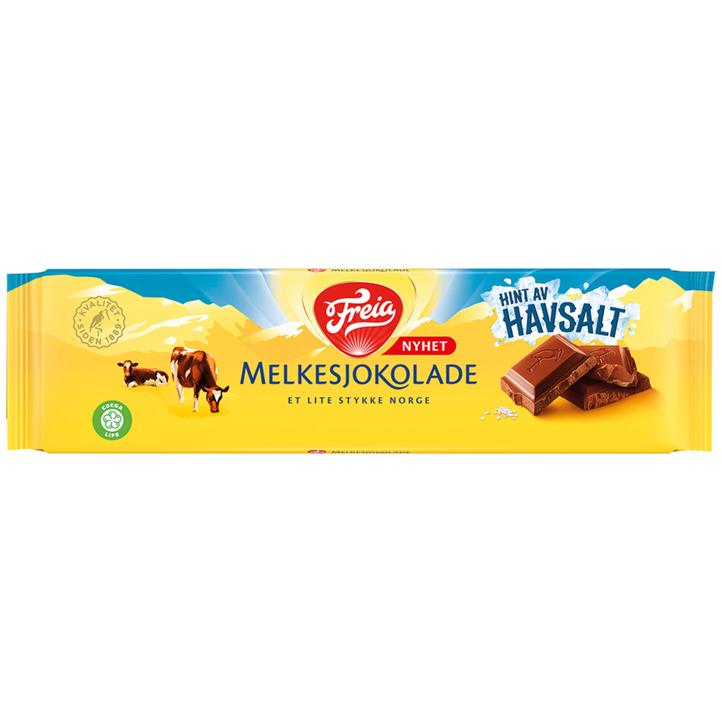 Freia of Norway - Melkesjokolade with Sea Salt (200g)