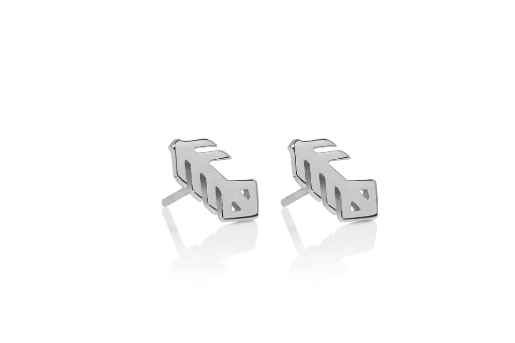Alrun Music/Tónlist Runic Stud Earrings