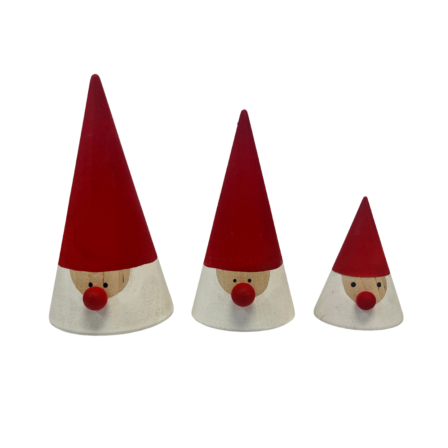 Larssons Trä Cone Tomtar