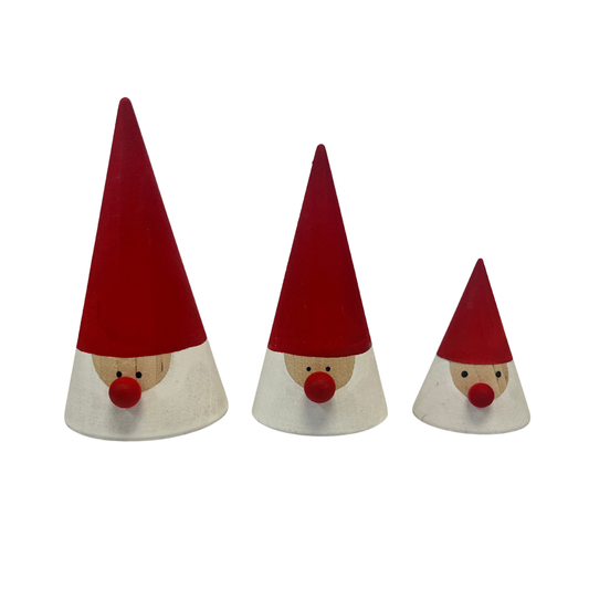 Larssons Trä Cone Tomtar