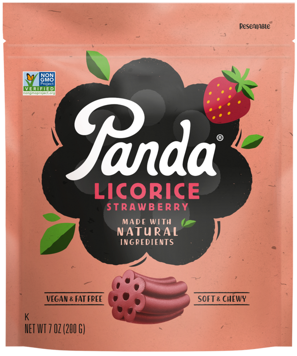 Panda Strawberry Licorice